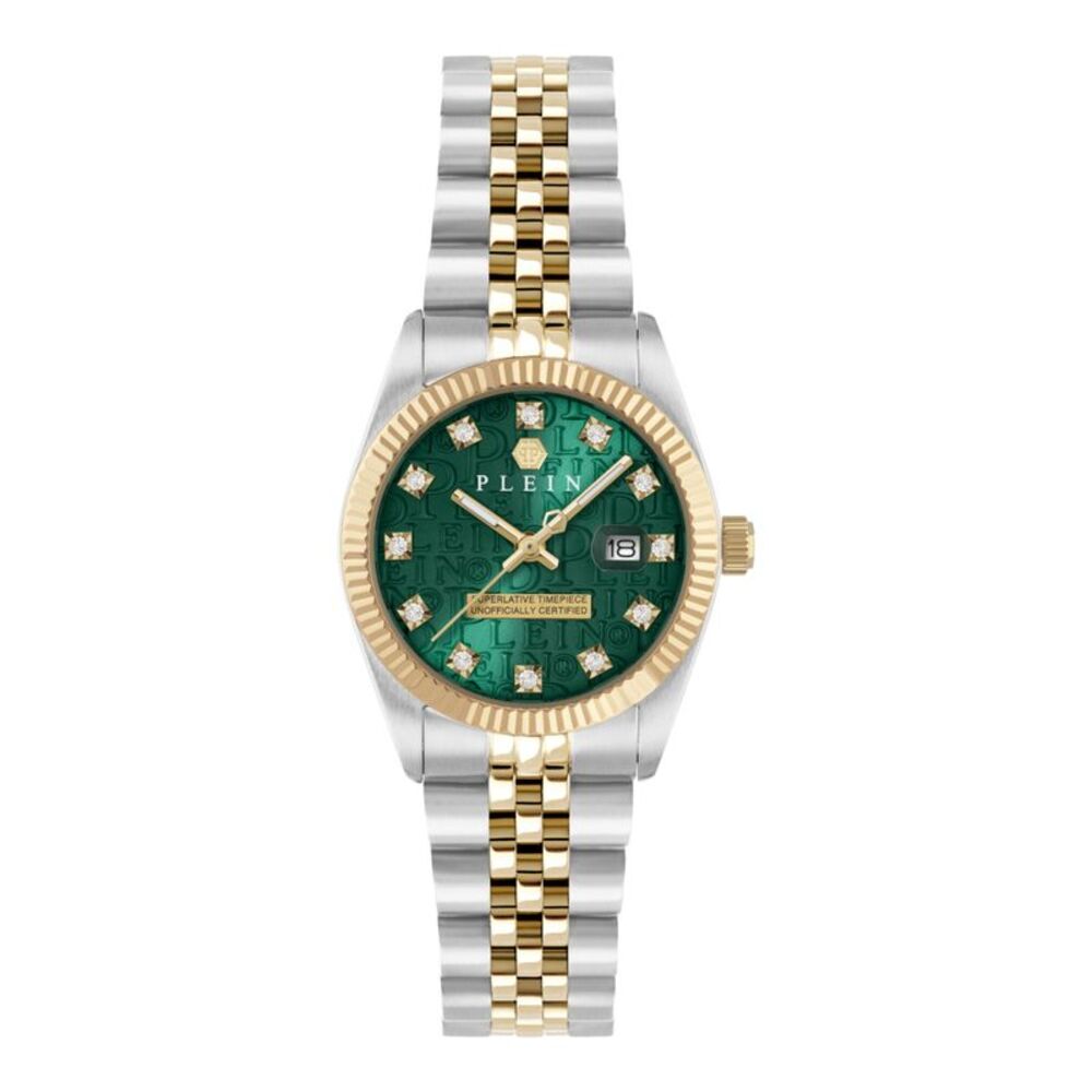 Philipp Plein Date Superlative Crystal Watch Multi Womens